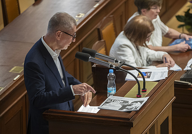 Je to největší ohrožení Evropy, kritizuje opět Babiš ve Sněmovně migrační pakt