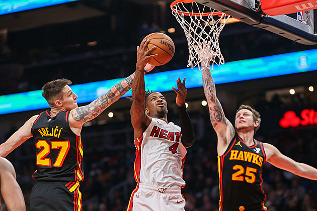 Atlanta v NBA podlehla Miami, Krejčí plnil hlavně defenzivní úkoly a neskóroval