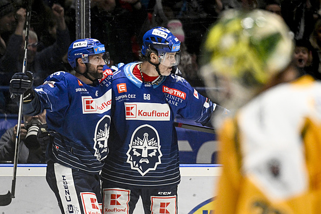 Kladno - Vsetín 7:2. Druhé vítězství Rytířů v baráži, kanonádu domácích zahájil Jágr