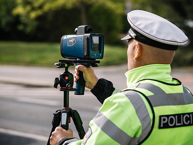 Praha, 19.04.2024, Policie v r�mci akce Speed Marathon na mnoha m�stech po...