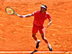 eck tenista Stefanos Tsitsipas na turnaji v Monte Carlu.