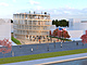 Vizualizace eského národního pavilonu na výstav Expo 2025, který postaví...