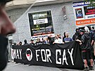 Neonacist� na brn�nsk� Queer Parade
