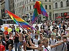 ��astn�ci pr�vodu gay� a lesbi�ek v Brn�