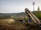 Skokansk mstky v Harrachov u roky viditeln chtraj.