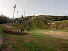 Skokanské mstky v Harrachov u roky viditeln chátrají.