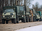 Kolona nákladních vozidel, 3. brigáda národní gardy (výzbroj lotyské armády)