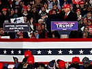 Donald Trump bhem kampan v Pensylvánii (13. dubna 2024)