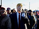 Píznivci Donalda Trumpa bhem kampan v Pensylvánii (13. dubna 2024)