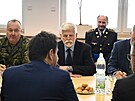 Prezident navtívil podnik eská zbrojovka v Uherském Brod. (duben 2024)