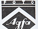 Foto Agfa. Znaka byla populární jet koncem 20. století.