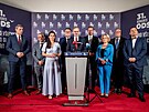 Vedení ODS po volbách na kongresu Ostrav