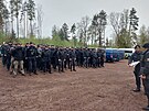 Policist ptraj po poheovan en na Broumovsku. (10. 4. 2024)