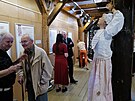 Z vernisá�e výstavy Zlo�in a trest v muzeu v Bílovci