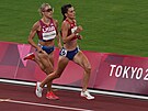 Americká atletka Elle Purrier St. Pierre pi závodech na 1500 metr na...