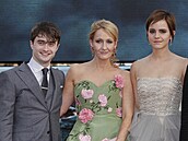Premira filmu Harry Potter a Relikvie smrti - st 2: Daniel Radcliffe, J. K....