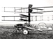 Pescarovy vrtulníky 2R (1921) a 2F (1923)