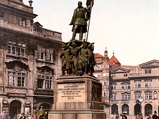 Radeckého pomník v Praze kolem roku 1890 , eská republika, kolem roku 1890,...