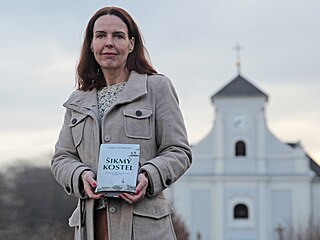 Karin Lednická, autorka knihy ikmý kostel