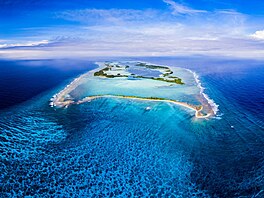 Poet stálých obyvatel atolu Palmyra je roven nule. Ale sezonn tu pobývají...