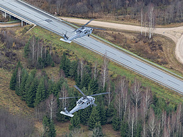 Vrtulníky UH-60M Black Hawk lotyského letectva