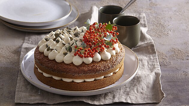 Svatomartinský dort s karamelem 