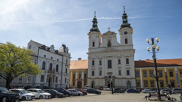 Masarykovo nmst v Uherskm Hraditi ek promna, bude to poprv po 70 letech (duben 2024)