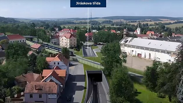 Sprva eleznic plnuje pi modernizaci trati z Plzn pes Domalice do Nmecka tm dlouh tunel u Holova.