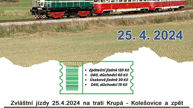 Plakt akce Mimodn vlaky na Koleovce