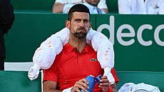 Novak Djokovi v semifinále turnaje v Monte Carlu.