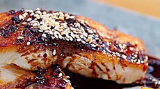 Vítzné grilovaka: Hamachi s teriyaki omákou