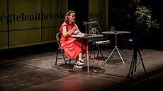 Karin Lednická p�edstavila první díl trilogie �ikmý kostel v Brn� v roce 2020...