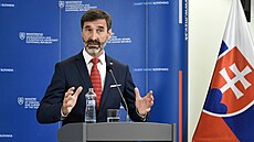 Ministr zahranií Slovenské republiky Juraj Blanár (16. dubna 2024)