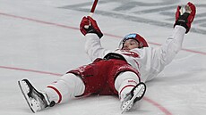 T�inecký Marko Da�o se raduje z vyrovnání na 2:2, nakonec v�ak práv� kv�li jeho...