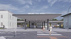 Budoucí podoba nádra�í v Hrádku nad Nisou