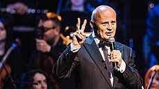 Michal Horáek na vzpomínkovém koncert Petr Hapka 80 (Kongresové centrum...