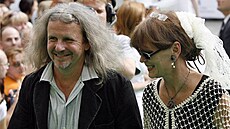 43. MFFKV - svtová premiéra filmu Bathory - F.A. Brabec a Jaroslava Pecharová...