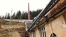 Projekt Továrny Vír poítá i se starým komínem, který bude fungovat jako...