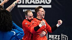 Extraliga házenká Lovci Lovosice - Baník Karviná, 2. zápas semifinále play...