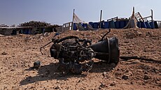 Kus íránské rakety, který b�hem útoku na Izrael zranil dívku. Policie varuje,...