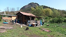 Policie vy�et�uje násilnou smrt v obci �elenice na Mostecku. (11. dubna 2024)