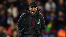 Trenér Liverpoolu Jürgen Klopp nebyl s výkonem svých sv��enc� proti Atalant�...