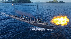 �vejk velí ve h�e World of Warships torpédoborci Tátra
