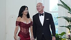 Lauren Sanchezová a Jeff Bezos (Washington, 10. dubna 2024)