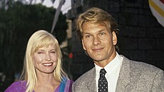 Lisa Niemi a Patrick Swayze (1990)