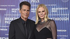 Rob Lowe a jeho žena Sheryl Berkoffová na udílení Breakthrough Prize (Los...