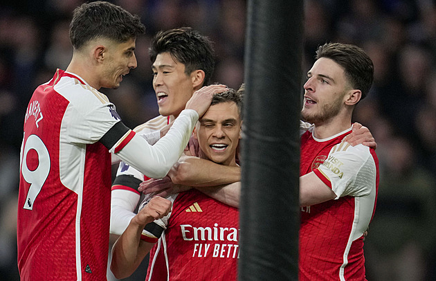 Arsenal suverénně zvládl v derby s Chelsea, nadělil jí pět gólů