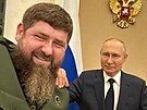 Srpen 2023, Ramzan Kadyrov se �selfí� s Vladimir Putinem. O m�síc pozd�ji...