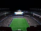 Zapln�ný Gillette Stadium b�hem prvního polo�asu zápasu mezi New England...