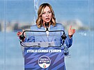 Giorgia Meloniová na sjezdu strany Brati Itálie (28. dubna 2024)